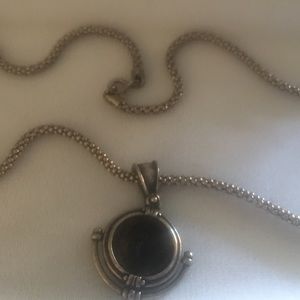 100% Authentic Roman coin pendant and chain